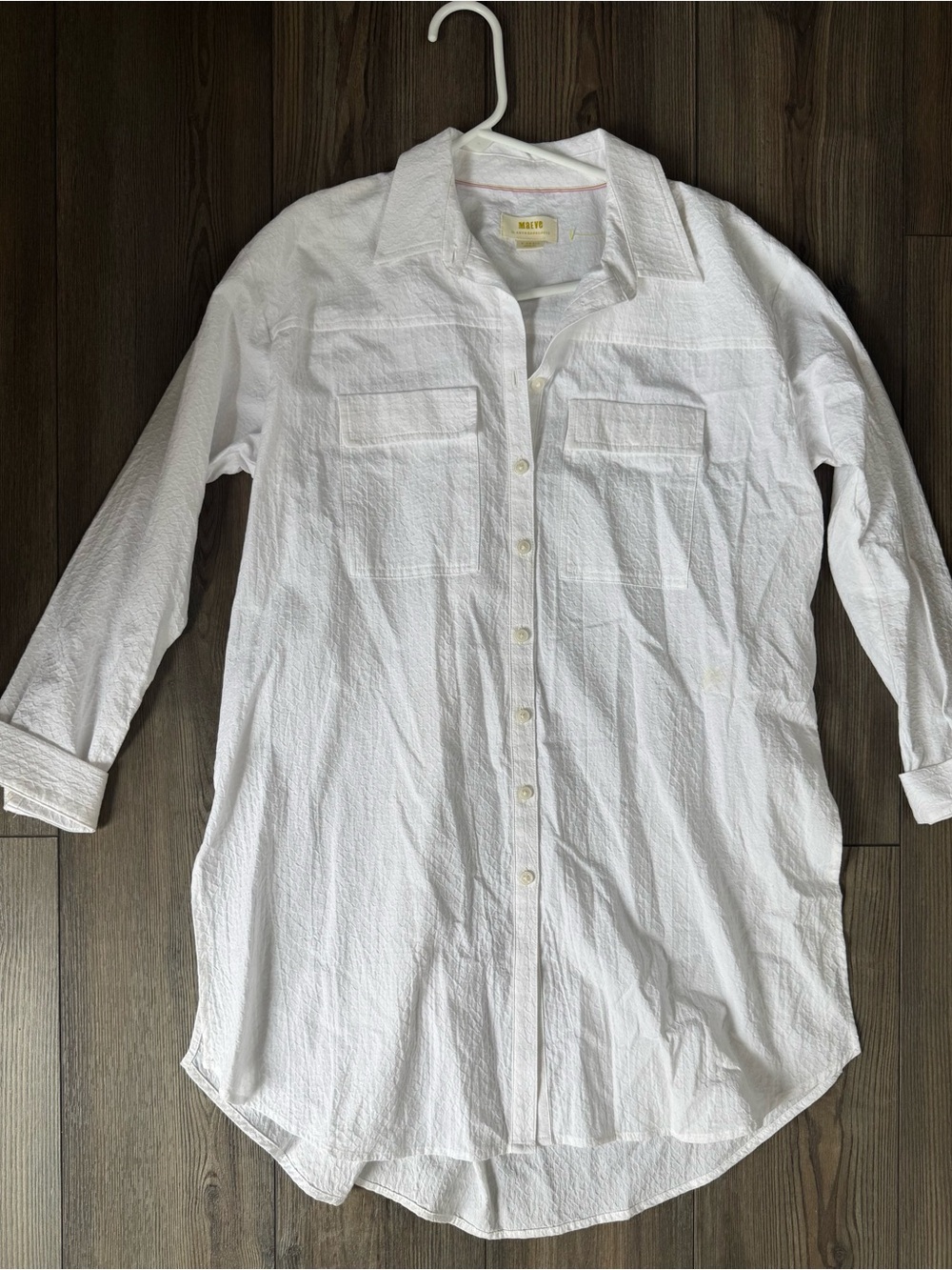 Maeve ANTHROPOLOGIE White Button-Up Shirt XS